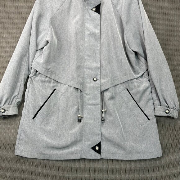 P.A. Originals Womens Size Large Lightweight Gray Jacket - Picture 7 of 12